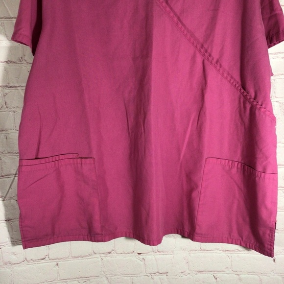 SB Scrubs Pink Scrub Top - Size 2X - Picture 3 of 7
